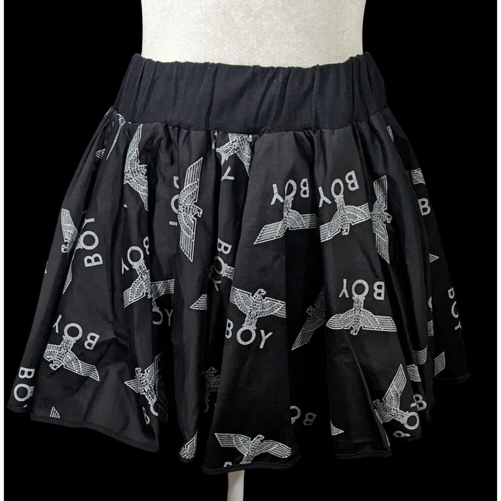 Boy London Black And White Circle Skirt Size Small